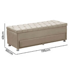 Conjunto Cabeceira Julia + Calçadeira Munique 195cm Veludo St