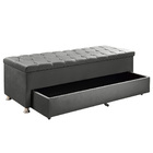 Conjunto Cabeceira Julia + Calçadeira Munique 1 60 Veludo Cin