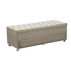 Conjunto Cabeceira Julia + Calçadeira Munique 1 60 Veludo - S