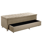 Conjunto Cabeceira Julia + Calçadeira Munique 1 95 Veludo Beg