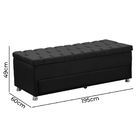 Conjunto Cabeceira Julia + Calçadeira Munique 1 95 Veludo - S