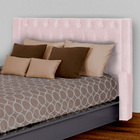 Conjunto Cabeçeira Mais Calçadeira Baú Emma Suede Cores - Ds