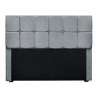 Conjunto Cabeceira Mila + Calçadeira Munique 140cm Veludo Cin