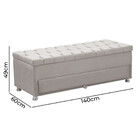 Conjunto Cabeceira Mila + Calçadeira Munique 140cm Veludo Sta