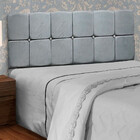 Conjunto Cabeceira Mila + Calçadeira Munique 160cm Veludo Sta