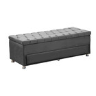 Conjunto Cabeceira Mila + Calçadeira Munique 160cm Veludo Sta