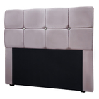 Conjunto Cabeceira Mila + Calçadeira Munique 1 40 Veludo - Vs