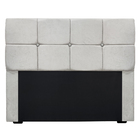 Conjunto Cabeceira Mila + Calçadeira Munique 1 40 Veludo - Vs