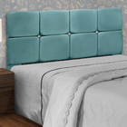 Conjunto Cabeceira Mila + Calçadeira Munique 1 40 Veludo - Vs