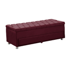 Conjunto Cabeceira Mila + Calçadeira Munique 1 40 Veludo - Vs