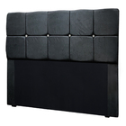 Conjunto Cabeceira Mila + Calçadeira Munique 1 60 Veludo - Vs