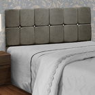 Conjunto Cabeceira Mila + Calçadeira Munique 1 95 Veludo - Sh