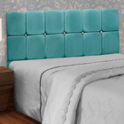 Conjunto Cabeceira Mila + Calçadeira Munique Veludo 160cm Sta