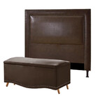 Conjunto Cabeceira New York + Calçadeira Holanda 1,60 Materia