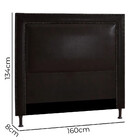 Conjunto Cabeceira New York + Calçadeira Holanda 1,60 Materia