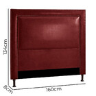 Conjunto Cabeceira New York + Calçadeira Holanda 160cm Materi