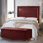 Conjunto Cabeceira New York + Calçadeira Holanda 1 60 Materia