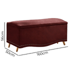 Conjunto Cabeceira New York + Calçadeira Holanda 1 60 Materia