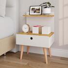 Conjunto Cabeceira Suspensa Cama Casal Box 1,40 Marrom E Kit