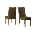 Conjunto Cadeira Golden (02 Und) Carvalho Nobre/pecan