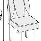 Conjunto Cadeira New Agata (02 Und) Carvalho Nobre/suede Areia