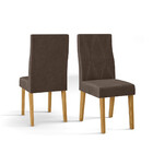 Conjunto Cadeira New Ágata Para Sala De Jantar Estofada (02 U
