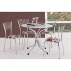 Conjunto Cadeira Para Cozinha Assento Estofado 426 E Banqueta