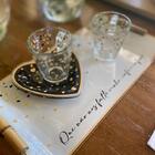 Conjunto Café 8 Peças  4 Pires Mais 4 Xícaras 80ml