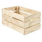 Conjunto Caixa Organizadora Madeira Maciça 1 Grande E 1 Peque