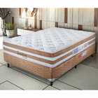 Conjunto Cama Box 37cm + Colchão Casal Sensitive Orthocrin 13
