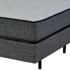 Conjunto Cama Box + Colchão Casal 138x188x63cm Molas Ensacada