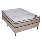 Conjunto Cama Box + Colchão Casal Revolution Pocket Hibrido 1
