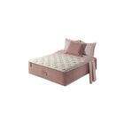 Conjunto Cama Box + Colchão King Mola Ensacada 193x203