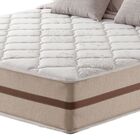 Conjunto Cama Box + Colchão King Size 193x203x59cm Molas Ensa