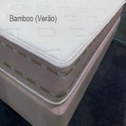 Conjunto Cama Box + Colchão King Size Dupla Face Inverno Verã