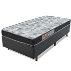 Conjunto Cama Box + Colchão Solteiro Espuma D28 Certificado 8