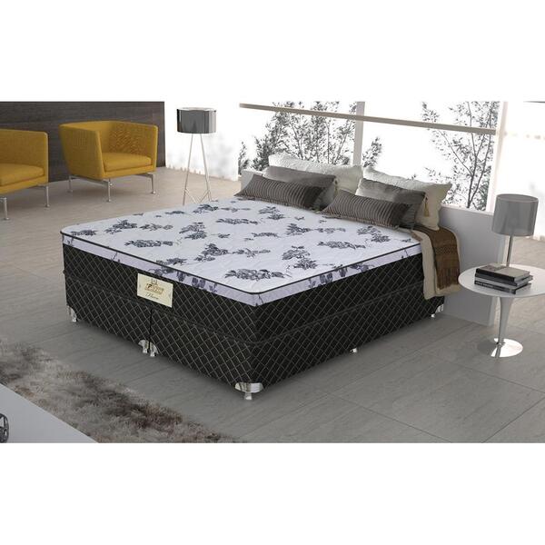 Conjunto Cama Box (colchão + Box) Gazin Mola Flora (molas Ens
