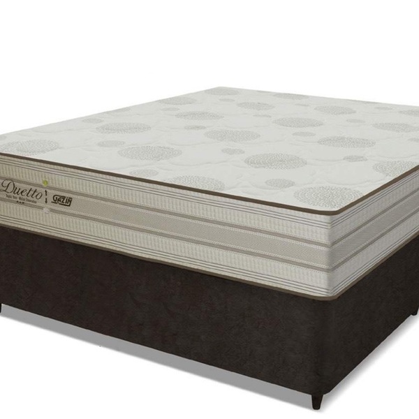 Conjunto Cama Box (Colchão + Box) Gazin Mola Good Like (Molas