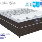 Conjunto Cama Box (Colchão + Box) Gazin Mola New York (Molas