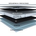 Conjunto Cama Box (Colchão + Box) Gazin Mola São João (Molas