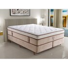 Conjunto Cama Box+ Colchão Queen Size Mola Ensacada General S