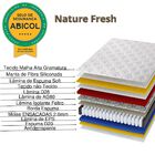 Conjunto Cama Box+ Colchão Queen Size Nature Fresh 158x198x74