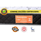 Conjunto Cama Box Casal + Colchão D33 Certificado E Cabeceira
