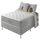 Conjunto Cama Box Casal Anjos 138x188cm New Latex Molas Ensac