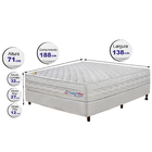 Conjunto Cama Box Casal Com Molas Ensacadas Cama Inbox Wonder