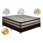Conjunto Cama Box Casal Com Molas Ensacadas Gazin Splendor 13