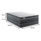 Conjunto Cama Box Casal De Molas Itália 138x188 Kappesberg