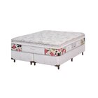 Conjunto Cama Box Casal Flowers Simbal