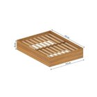 Conjunto Cama Box Casal Lia Com Mesa Cabeceira Com 3 Gavetas