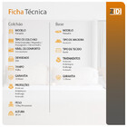 Conjunto Cama Box Casal Magnético Infravermelho Massageador M